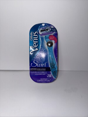 4 pack Gillette Venus Swirl Flex Ball Sensitive Women's 1 Razor 2 Cartridges