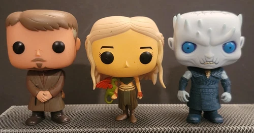 Game Of Thrones 6 Funko Pop Lot Loose 2 Daenerys Night King Baelish Ned Brienne