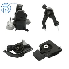 Set of 4 Engine Motor Trans Mount Kit For Toyota Corolla Base/SE/LE Sedan 4-Door
