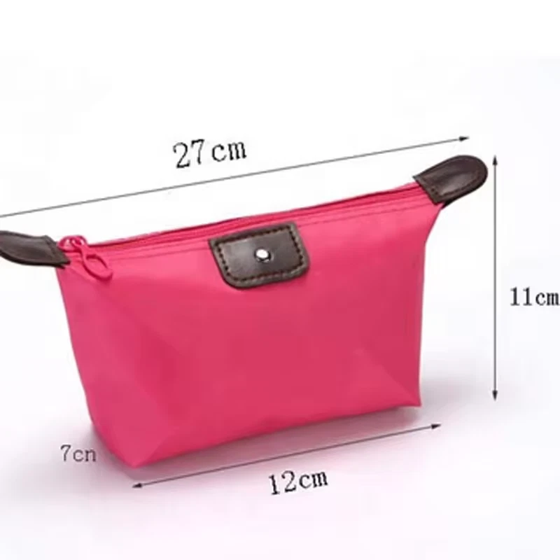 Bolso de Transporte de Maquillaje Rosa para Mujer Niña Nuevo Lindo Moda Divertido Regalo Belleza Accesorio Foto 4 de 4