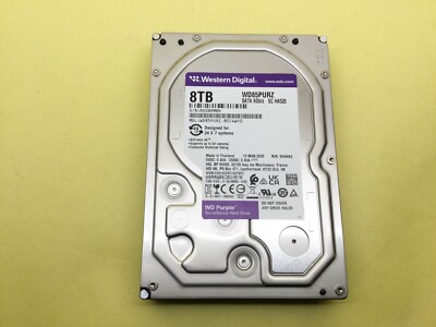 ウェスタンデジタル 8TB パープル 5640RPM WD Amazon.com: Western Digital 8TB WD Purple Surveillance