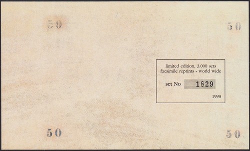 DEUTSCH NEUGUINEA Komplettsatz 5 – 100 Mark 1914 Rarität - Bild 5 von 6