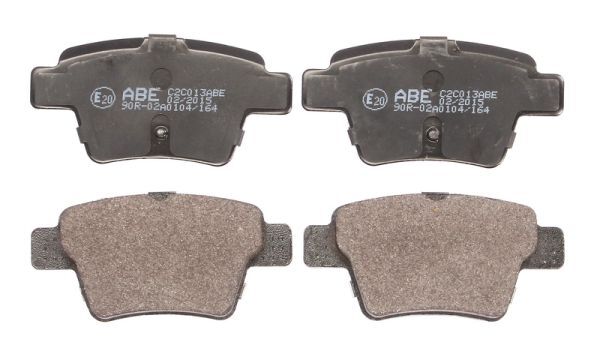 ABE BremsbeläGe Bremsbelegsatz Hinten FüR Peugeot 207 CC CitroëN C4 Coupe-image