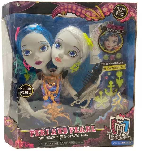 monster high two headed styling doll