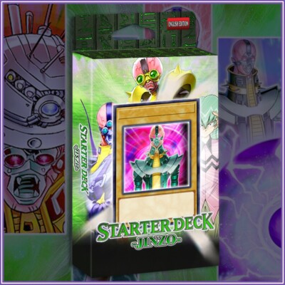 JINZO STARTER DECK 42 | Espa Roba Lord Amplifier Psychic Duelist Kingdom  YuGiOh | eBay