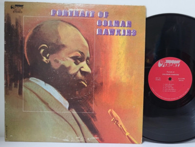 COLEMAN HAWKINS -Portrait of Colman Hawkins LP UP FRONT 119 - Tested VG++  *A4