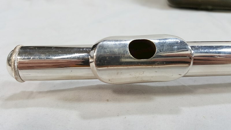 Buescher Aristocrat Flute, USA with Buescher Case, Very Good