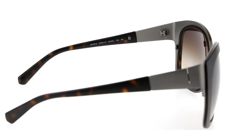 Gafas de sol para mujer Giorgio Armani marrón borde completo degradado AR6010 $245 Foto 4 de 4