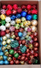 Christmas Ornaments (lot of 110) Assortments Local Pickup Very Good Condition