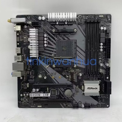 For ASRock B450M-IBM Motherboard Socket AM4 DDR4 Mainboard #ac