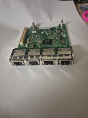 Dell Quad Port Gigabit Ethernet LAN Adapter Intel I350-t rNDC DP/N: 0R1XFC