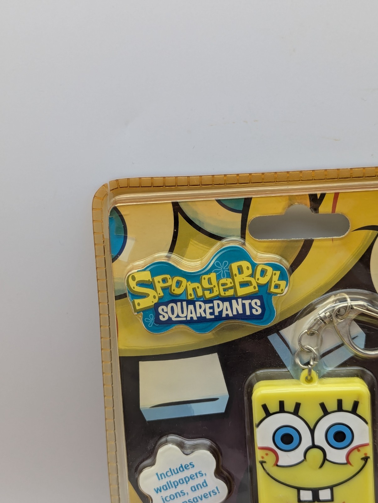 Memoria USB Nickelodeon SpongeBob SquarePants nueva y sellada de 2GB con fondos de pantalla, imagen 2