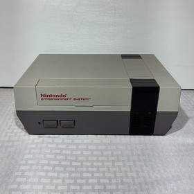 Nintendo Entertainment System with Donkey Kong 3 and NES Advantage Joy Stick