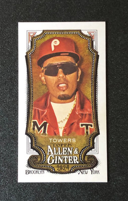 2024 Topps Allen Ginter MYKE TOWERS #260 Brooklyn Mini/25 Rapper   Diosa - Girl