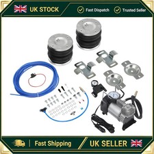 Full Air Suspension Airbag Kit + 12V Compressor For Fiat Ducato Heavy Duty