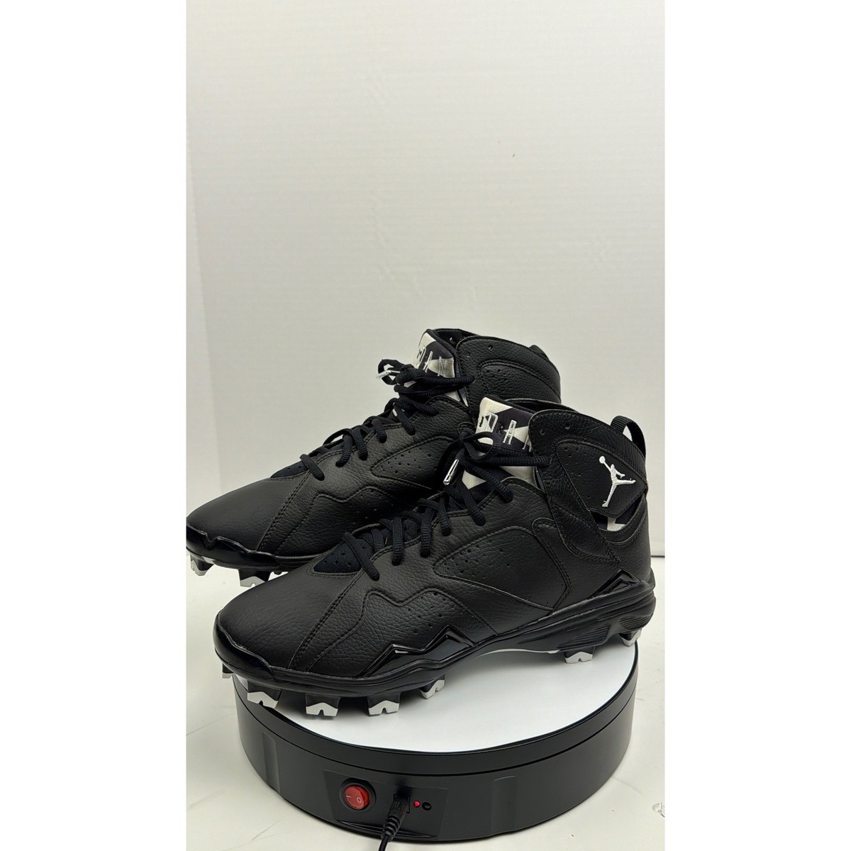 Jordan 7 Retro TD Football Cleats Mens 12 Black White 684942 