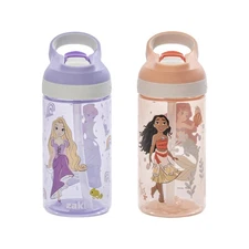 	Zak Designs Disney Princess Atlantic Kids Water Bottle For School or Travel	