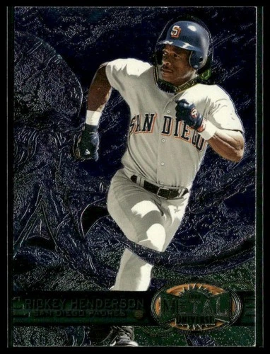 1997 Metal Universe #221 Rickey Henderson