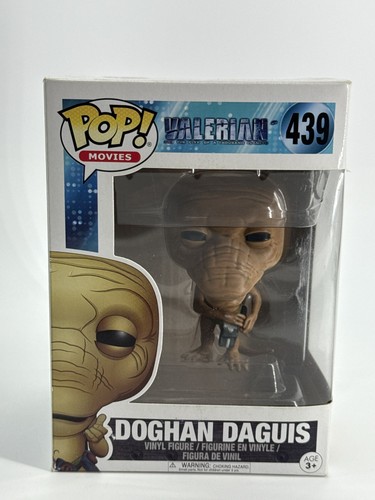 Funko Pop Doghan Daguis Valerian Vinyl Figure Displayed Movie Boxed 2017 Red