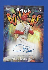 2023 Topps Archives - 1998 Topps Baby Boomers Autographs Alec Burleson #98BB-AB