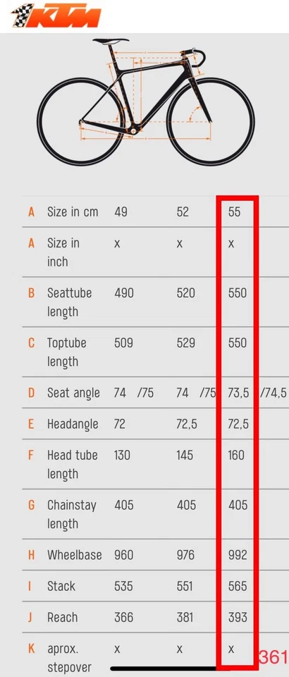 Bicicleta de carretera KTM Revelator 3300, 11 velocidades Shimano 105, fibra de carbono, 2017, 55 cm Foto 2 de 4