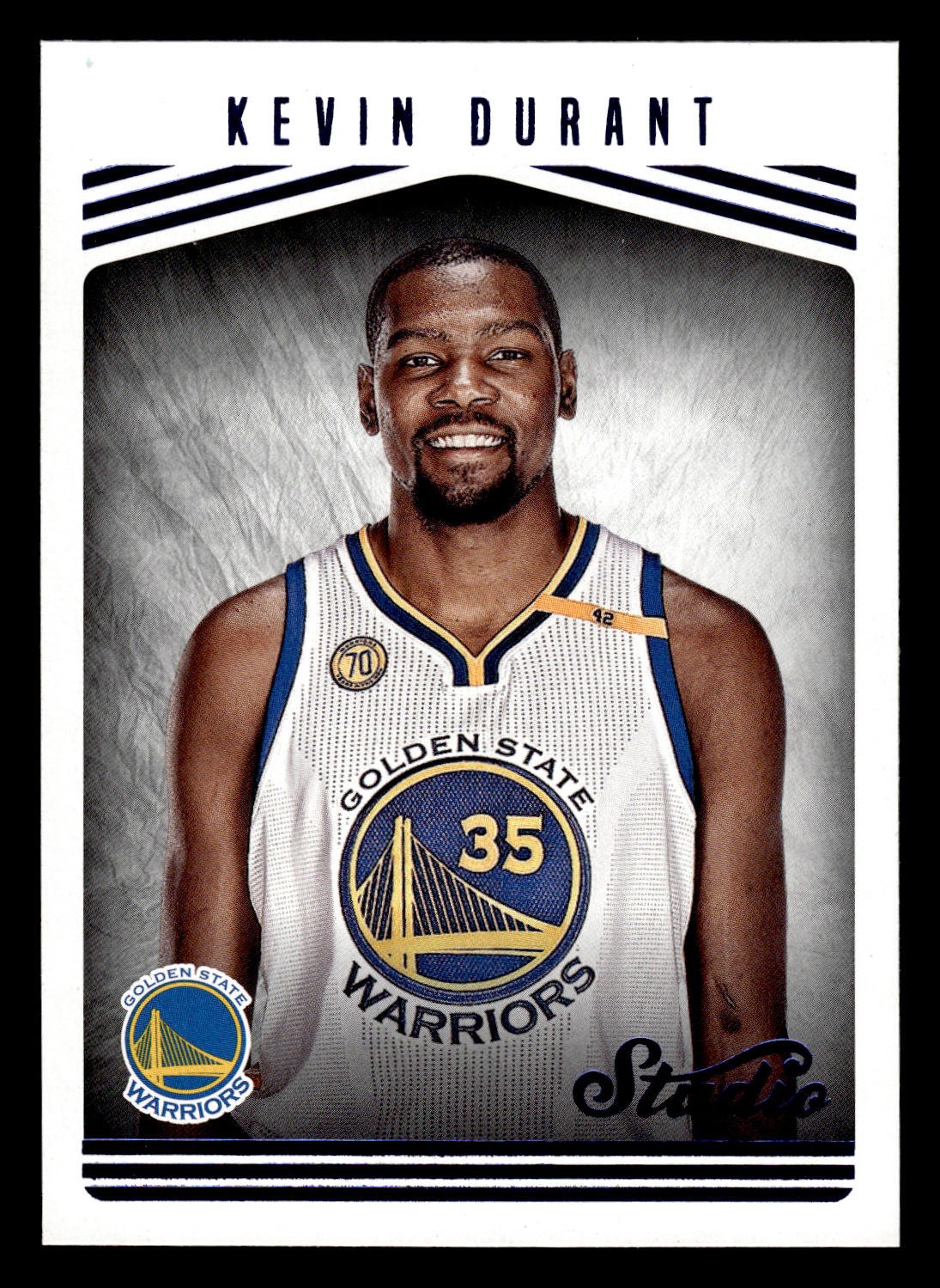 2016-17 Panini Studio #150 Kevin Durant