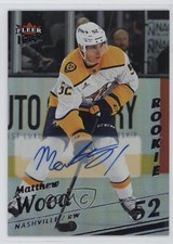 2025-26 Upper Deck Fleer Ultra Rookies Rainbow Foil Matthew Wood Rookie Auto RC