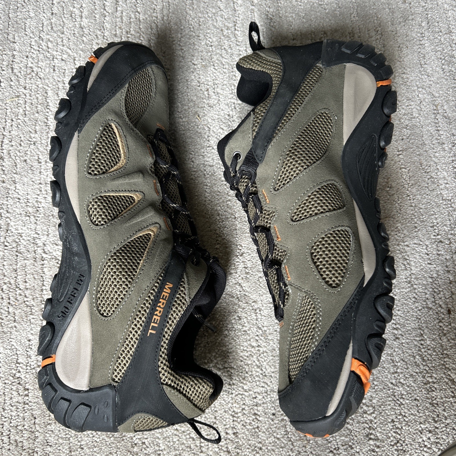 Scarpe scarponi da trekking Merrell Yokota 2 J135439 Olive Herb da uomo nuovi taglia 14