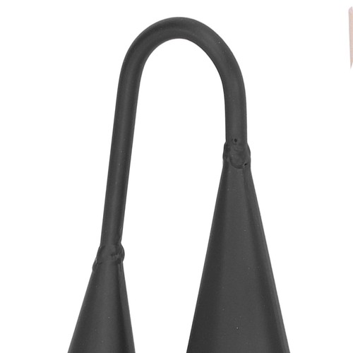 Two Tone Agogo Bell Black Metal Traditional Latin Agogo Percussion ...