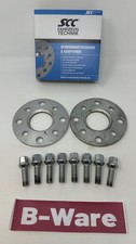 20mm 2x10mm Spurverbreiterung SCC für VW + Radschrauben 4x100 57,1 Spurplatten 