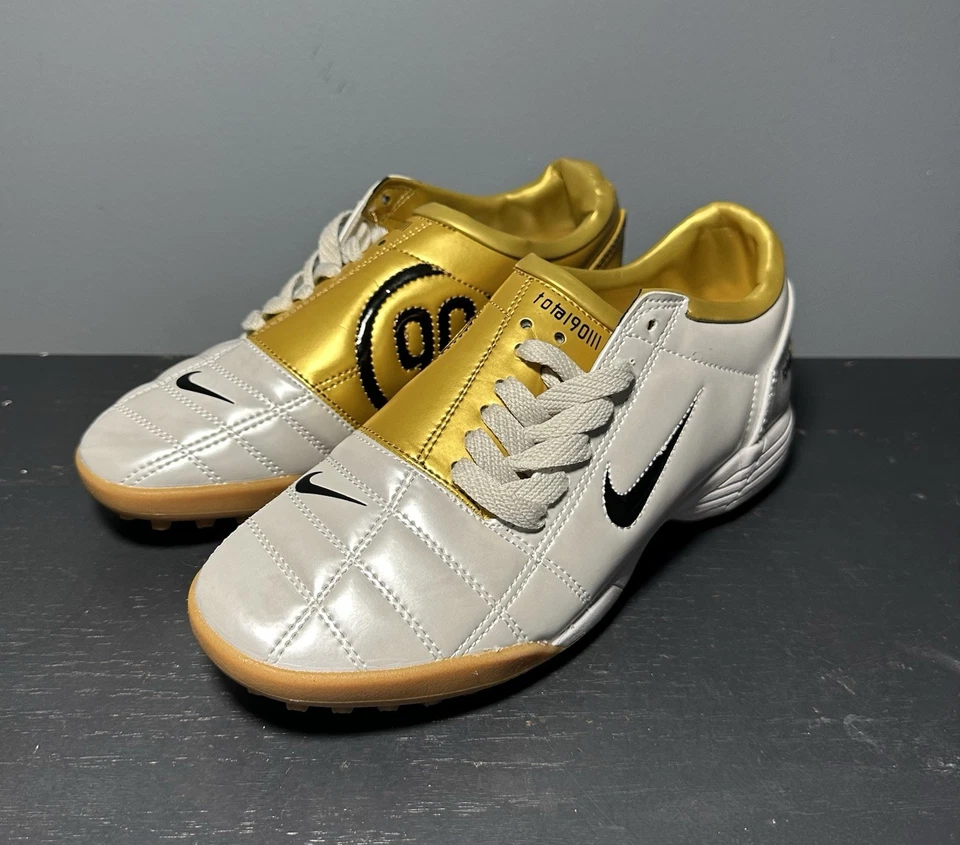 Vintage 2004 Nike Total 90 3 Iconic Turf Shoes Soccer Football Y2k Bloke Sz 6.5 - Image 4 of 4