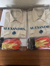 Two Alexandra Short Sleeve Work Shirts & Two Pairs of Work Gloves