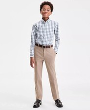 B by Brooks Brothers boys stretch khakis size 10