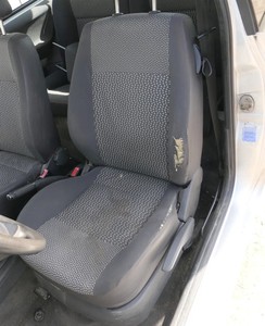 Seat Arosa VW Lupo Sitz vorn links Fahrersitz Höhenverstellung schwarz dunkel