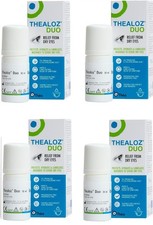 Thea Thealoz Duo eye drops 10 ml x4 Severe dry eye syndrome Contact lens users