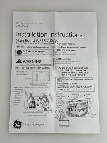 Scheda di controllo frigorifero di ricambio nuova per GE WR55X10656 OEM in scatola - Foto 5 di 7