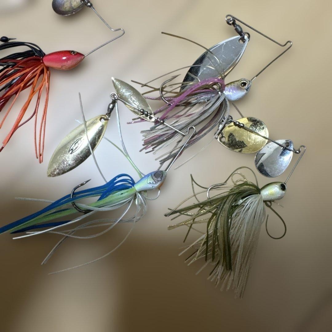 O.S.P Buzzbait Spinnerbait 11pcs+Box 20 Slots Retired Set - Image 6
