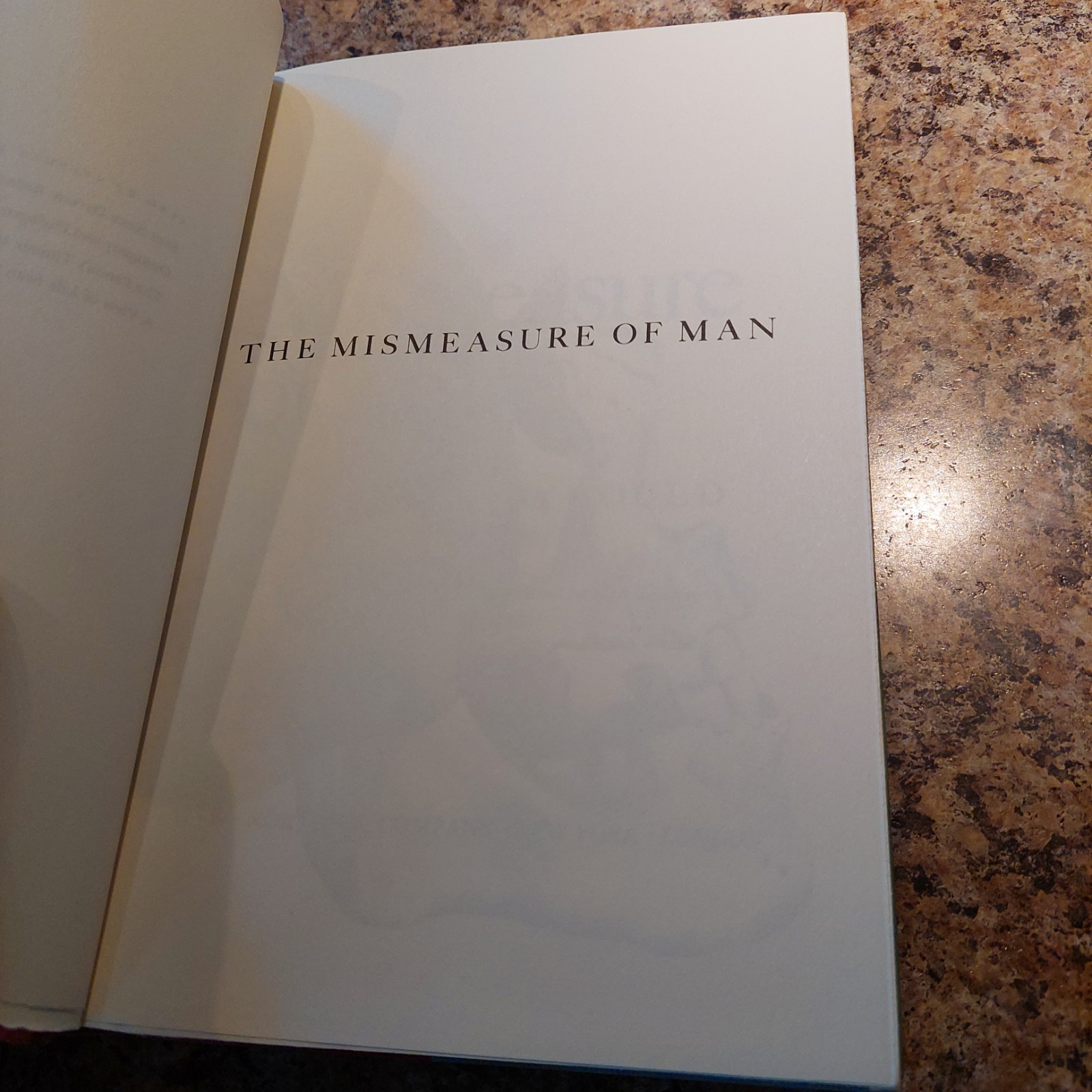 The Mismeasure of Man by Stephen Jay Gould 1981 1st Ed. W. W. Norton & Co. HCDJ