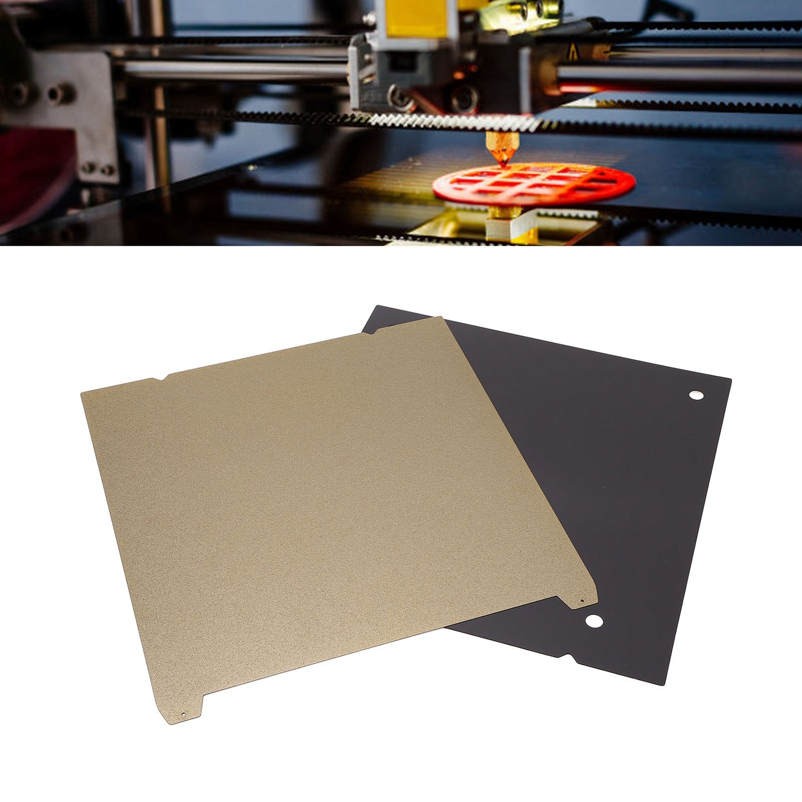 3D Printer Build Plate Double Sided PEI Spring Steel Printing Sheet for K1 Max