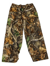 Walls Breathable Water Pruf Camo Pants Advantage Timber Zip Legs Men's 38 Large