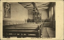 WWI Feldpost 1917 Sedan France ~ Chapel in Macdonald Military Hospital Quarters