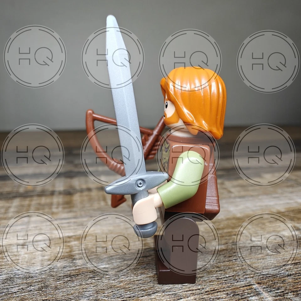 **NEW** 100% LEGO Lord Of The Rings Captain Faramir MOC Minifigure - Image 4 of 4