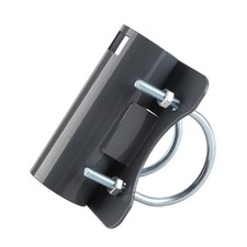 Aerial Mast Pipe Bracket Stainless Steel 30mm To 50mm Adjustable U Shape Antenna