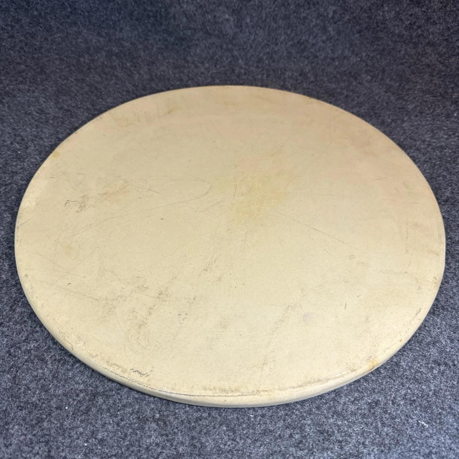 Pampered Chef Family Heritage Stoneware 15" Diameter Pizza Round Baking Stone