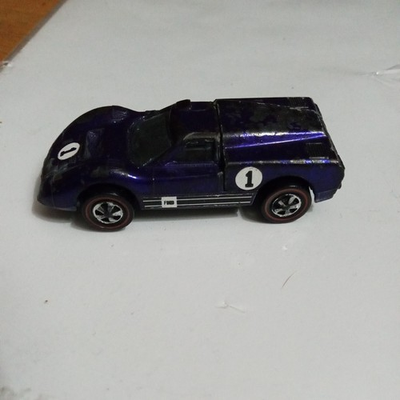 #ad #ad Hot Wheels Redline Ford J Car 1967 Purple Made In US Vintage Original And RARE $23.00