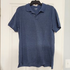 Men s Blue Old Navy POLO Classic Fit Short Sleeve Shirt Top Size Medium