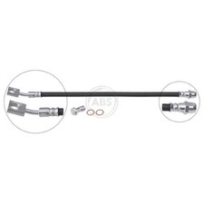 2x Bremsschlauch hinten für Mercedes AMG GT X290 C-Klasse C205 W205 | 23899602