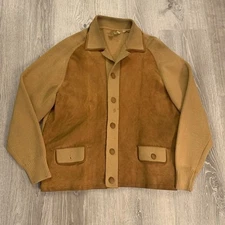 Vintage 70’s Gino Paoli Knit Jacket Euro Mustard size Medium Made In Italy