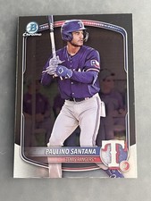 2025 Bowman Chrome Prospects #BCP-72 Paulino Santana