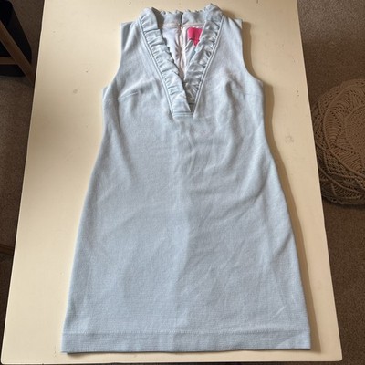 Lily Pulitzer Dress L, Resort Beach, Lined, EUC, Boho, Preppy, Work, Wedding
